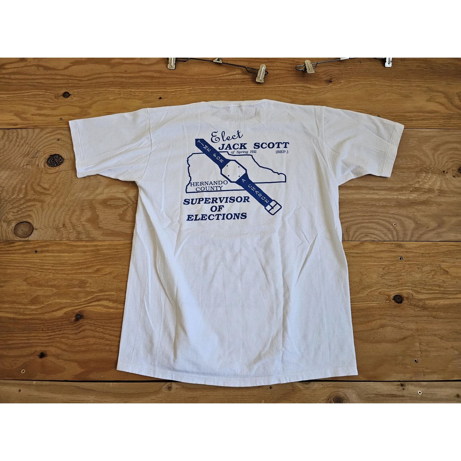 Jerzees Derek Van Arman 'Just Killing Time' T-Shirt Sz L 1990s Size US L / EU 52-54 / 3 - 2 Thumbnail