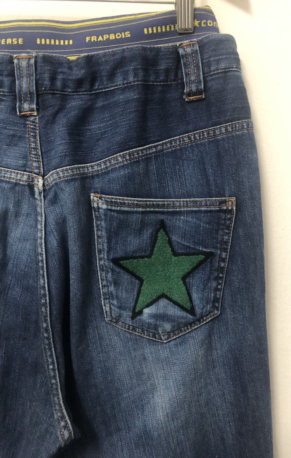 Converse × Frapbois × Issey Miyake Frapbois Issey Miyake X Converse Double Waist Hype Jeans Size US 35 - 7 Thumbnail