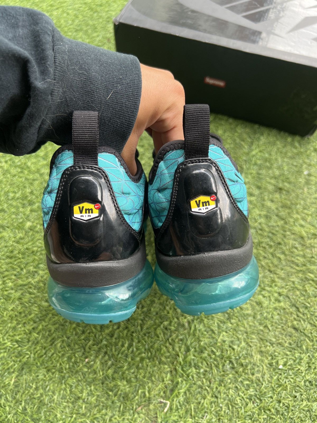 Nike 💦Nike Air VaporMax Plus Spirit Teal Men's - 924453-301 Size US 8.5 / EU 41-42 - 6 Thumbnail