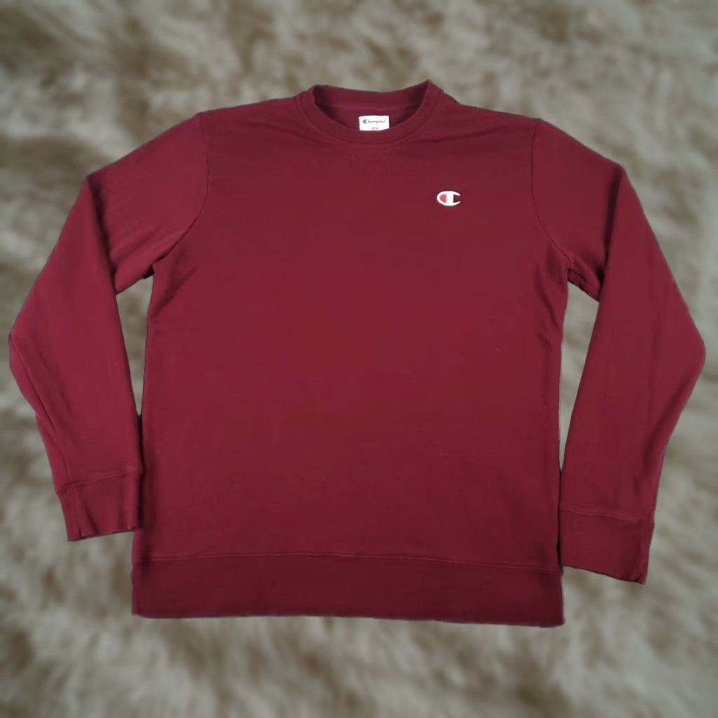 Champion Mens Red Champion Medium Extra Large XL Casual Pullover Sweatshirt Size US M / EU 48-50 / 2 - 1 Thumbnail
