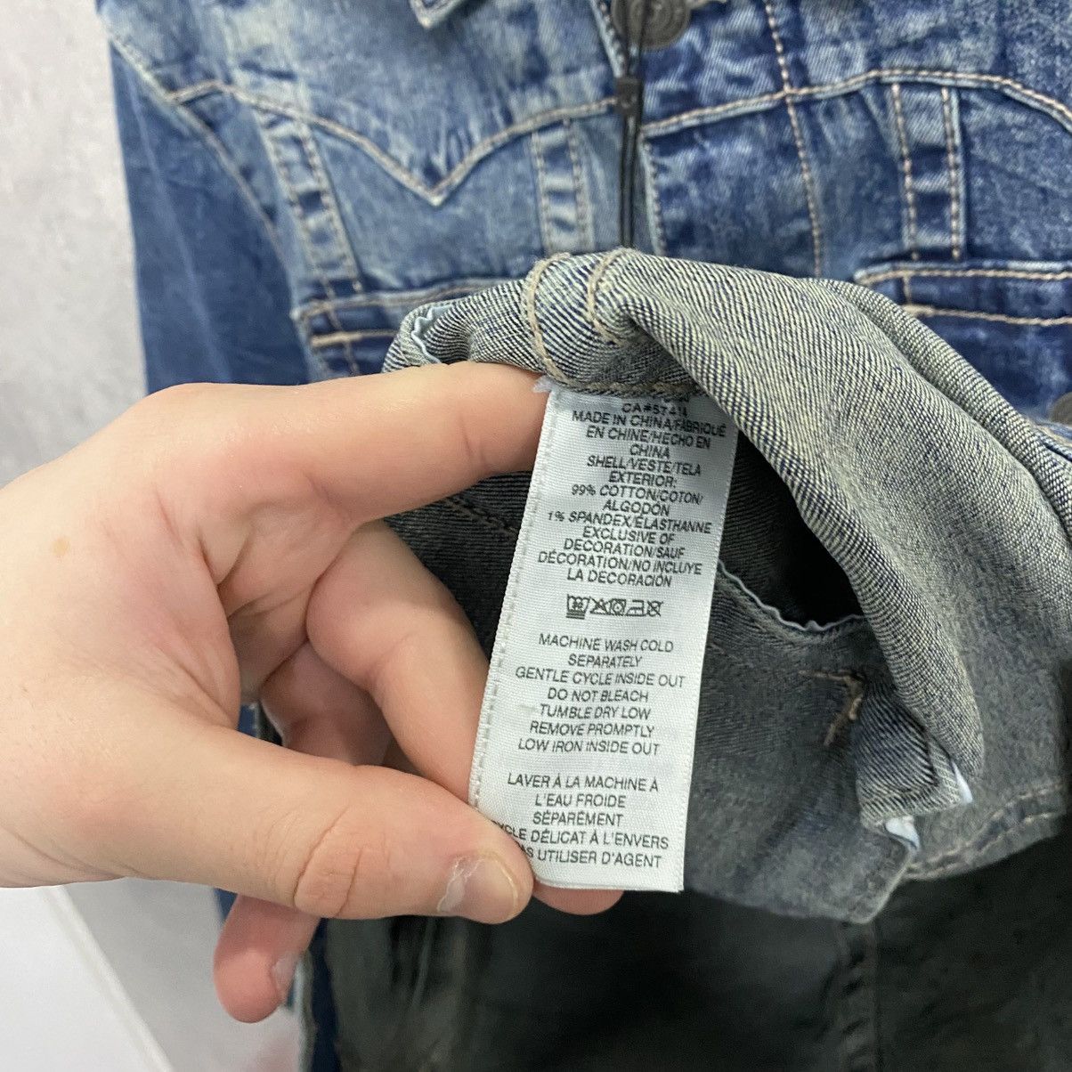 True Religion Crazy Vintage Y2K True Religion Jean Jacket Size US S / EU 44-46 / 1 - 21 Thumbnail