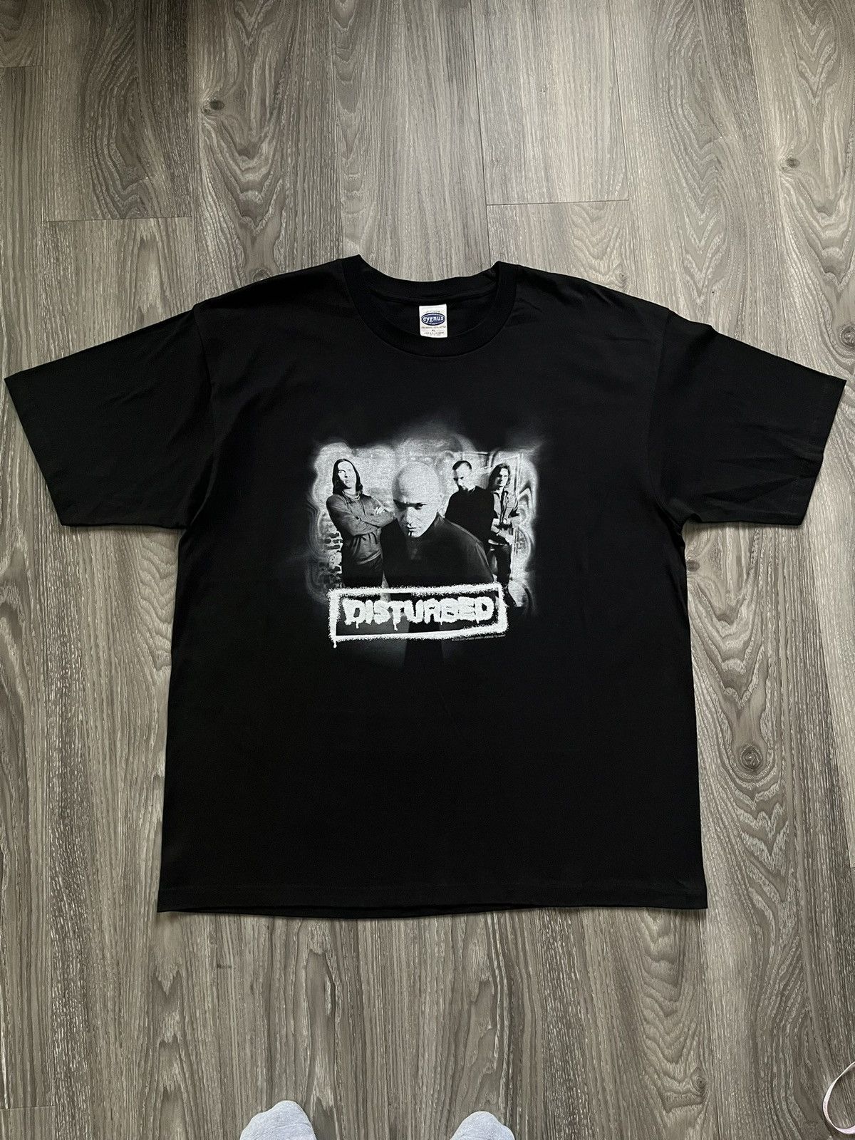 Band Tees Disturbed Deadstock Nu Metal Band Tee (Early 2000s) Size US XL / EU 56 / 4 - 1 Thumbnail