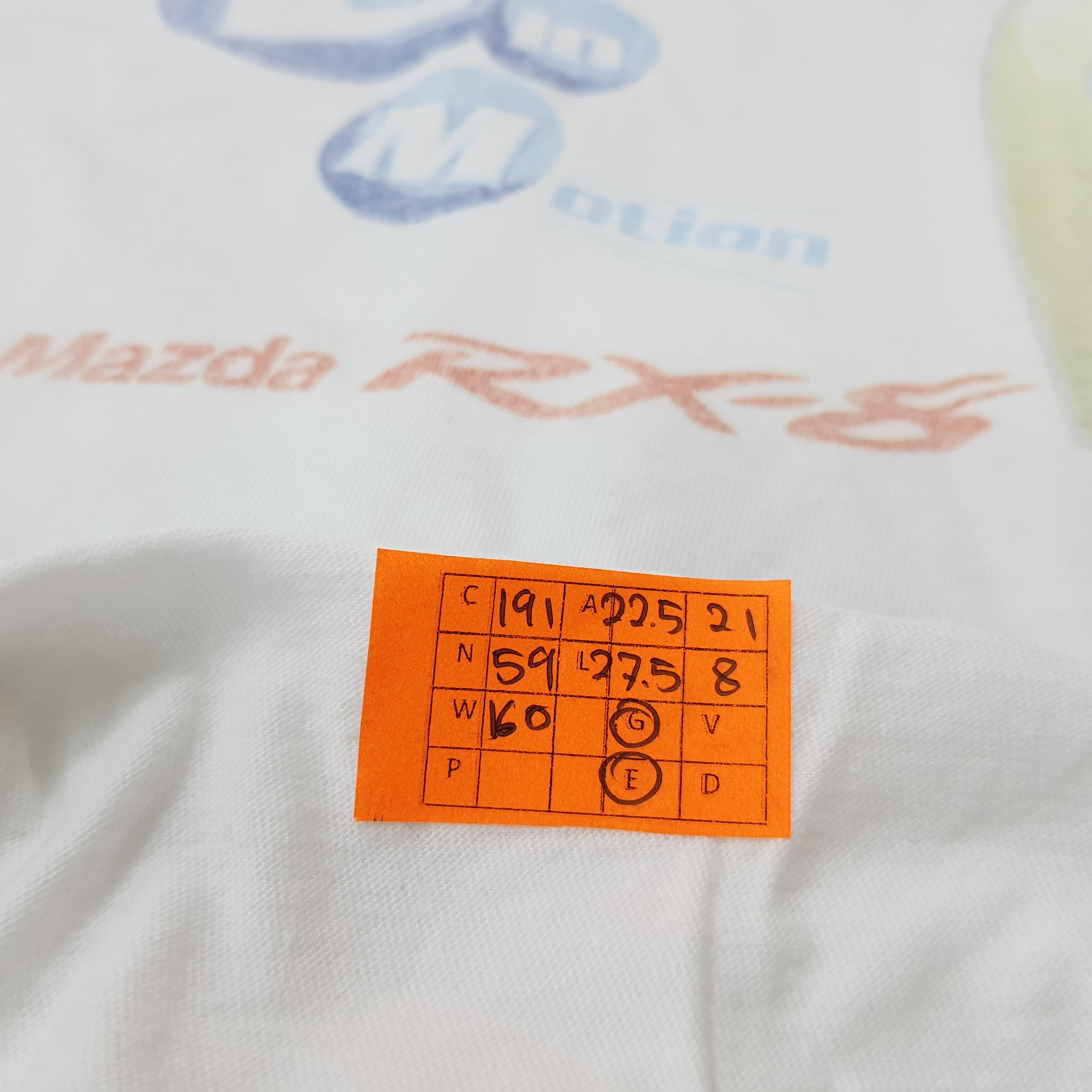 Japanese Brand × Vintage Vintage Mazda RX-8 Japan Motorsports Racing 90s Tshirt Size US L / EU 52-54 / 3 - 7 Thumbnail