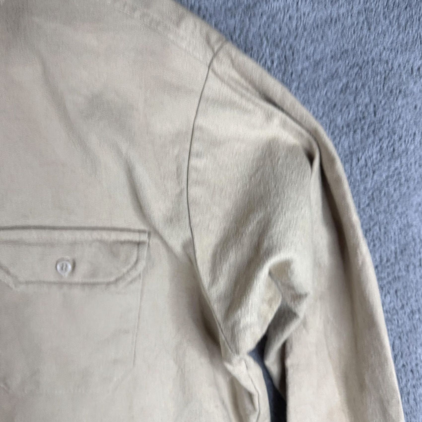 Vintage VINTAGE Frostproof Shirt Mens XL Beige Flannel Button Front Made USA Workwear Size US XL / EU 56 / 4 - 4 Thumbnail