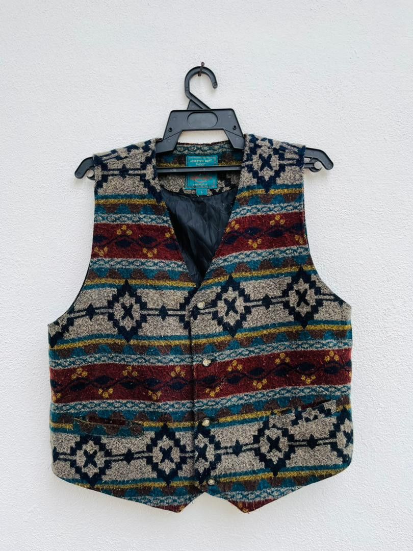 Japanese Brand × Vintage Vintage Bayleaf Japanese Designer Fashion Style Vest Size US L / EU 52-54 / 3 - 1 Thumbnail