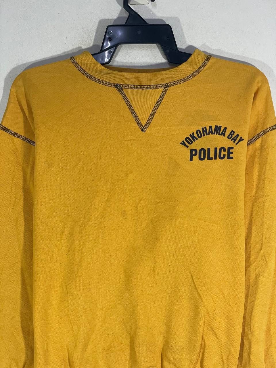 Other Vintage 90s yokohama bay police sweatshirt jumper size L Size US L / EU 52-54 / 3 - 5 Thumbnail