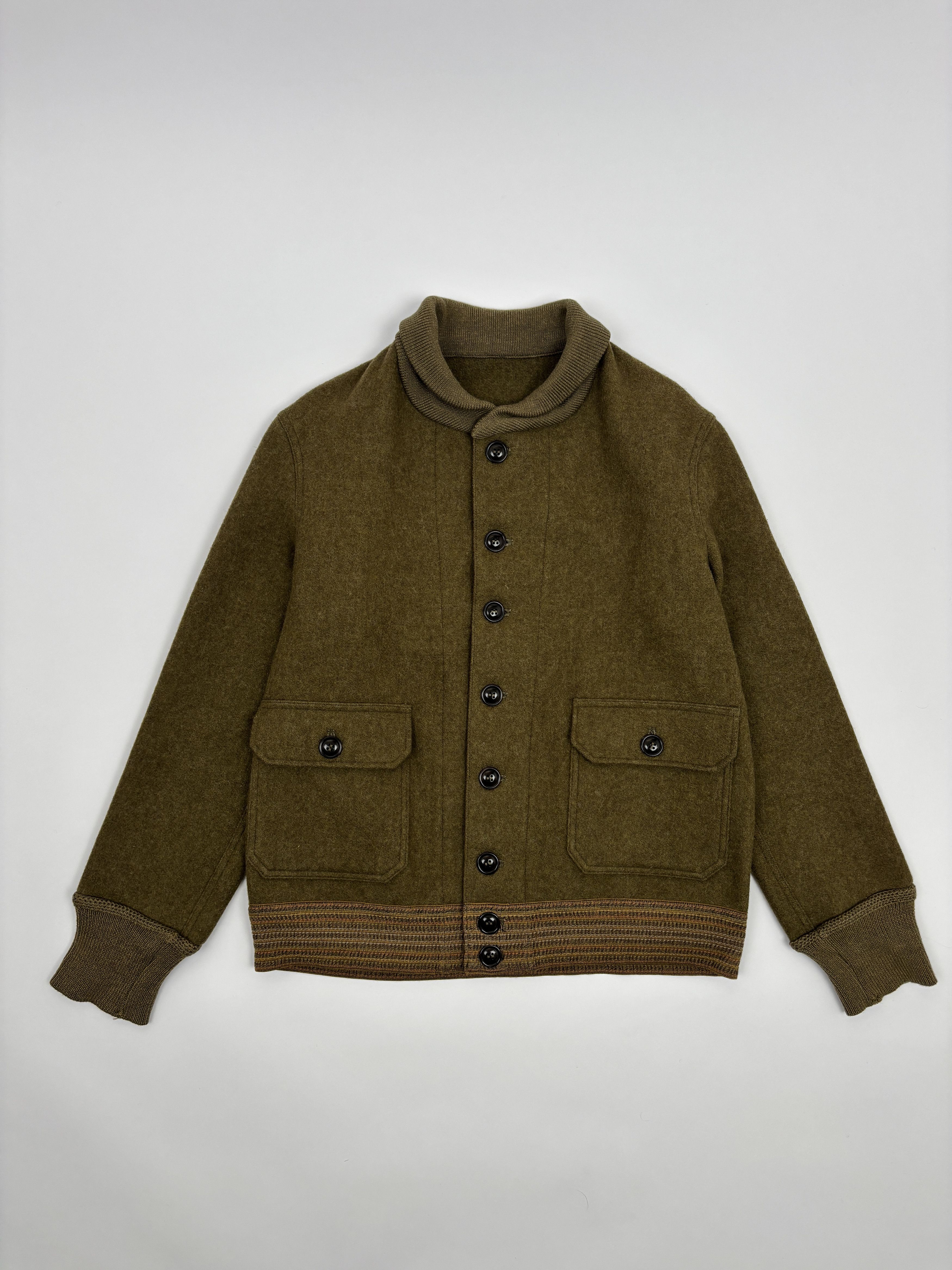 Warehouse & Co. Warehouse A-1 Wool Jacket Size US L / EU 52-54 / 3 - 2 Thumbnail