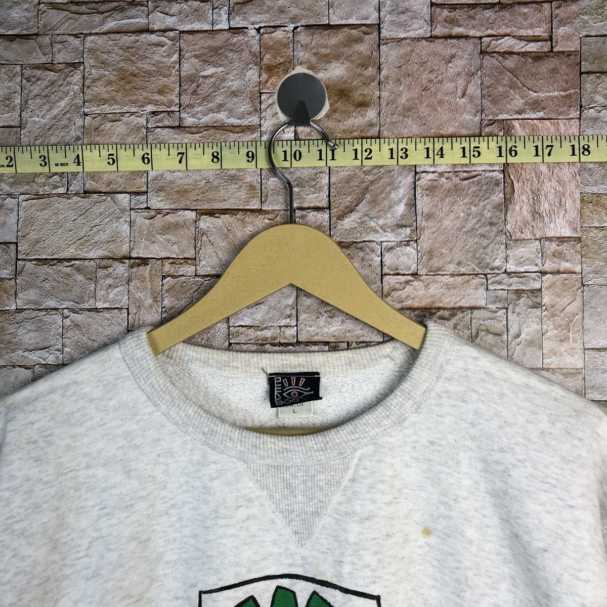 Japanese Brand × Vintage Peakaboo rasta Reggie Grey Sweatshirt #A557 Size US M / EU 48-50 / 2 - 5 Thumbnail