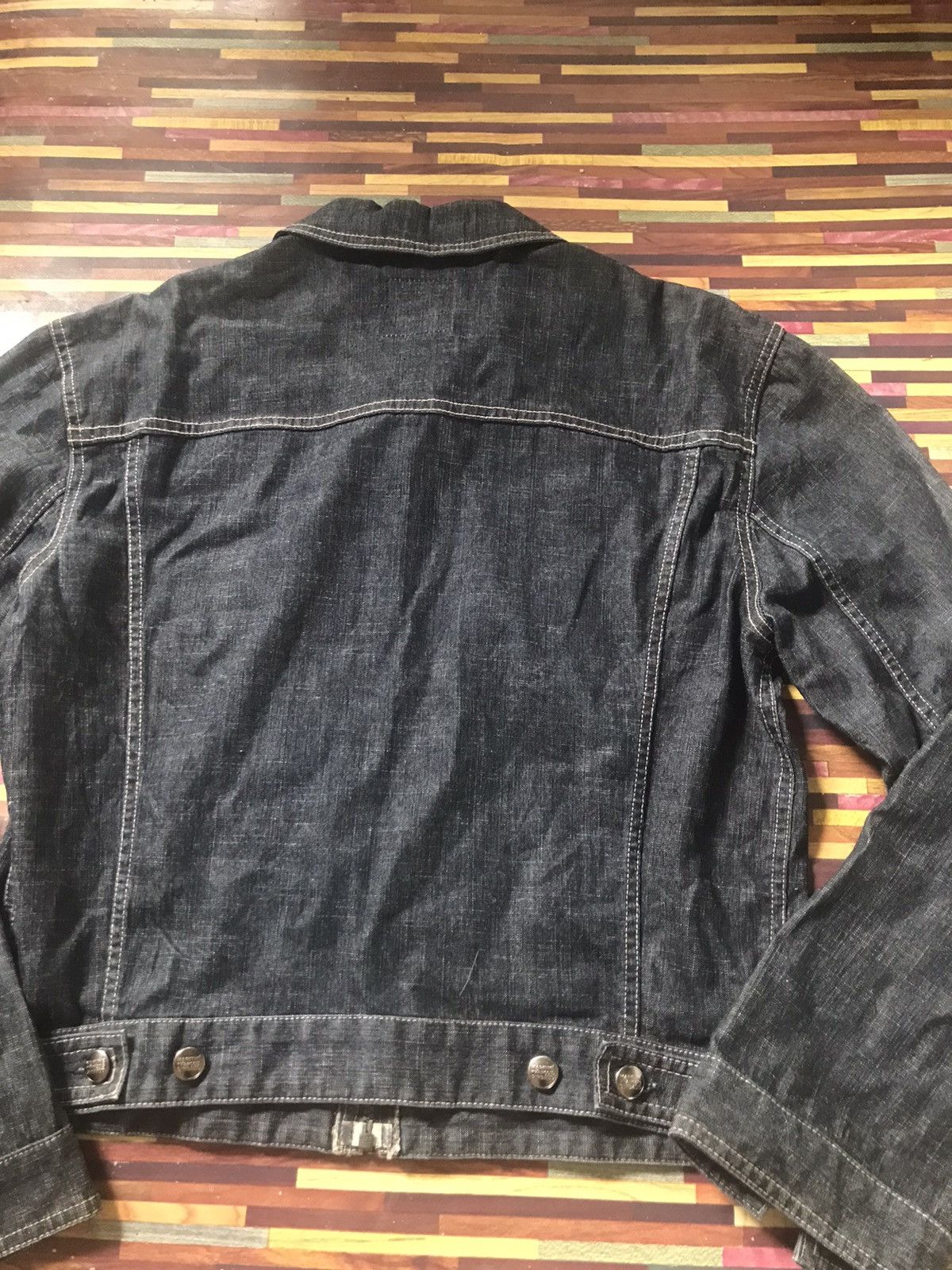 Marithe + Francois Girbaud 🔥🔥🔥VTG MFG CROP JACKET Size US M / EU 48-50 / 2 - 7 Thumbnail