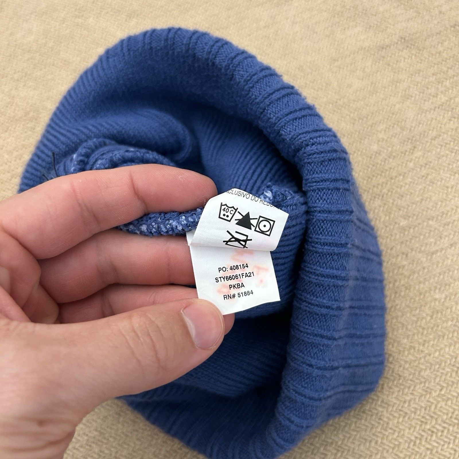 Patagonia Patagonia Powder Town Knit Spellout Pom Pom Beanie Size ONE SIZE - 3 Thumbnail