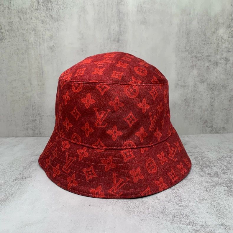 Louis Vuitton Louis Vuitton Fisherman's hat with full print of old flowe Size ONE SIZE - 8 Thumbnail