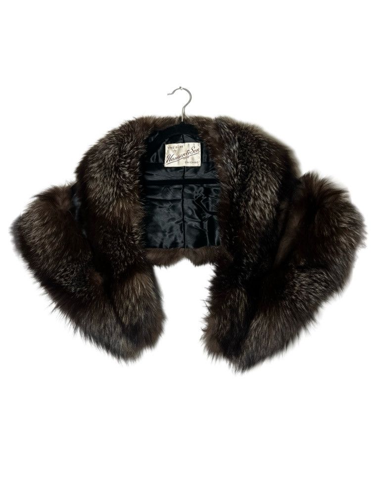 Other × Vintage Vintage Fine Fur by Hansen & Son Chicago Stole Wrap - Coat Size ONE SIZE - 1 Thumbnail