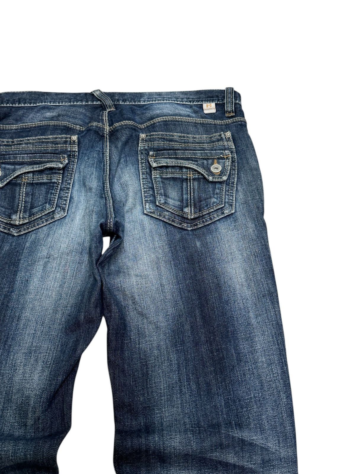 Japanese Brand Vintage Nicole Hideaways Acid Wash Zipper Pocket Denim Size US 33 - 10 Thumbnail