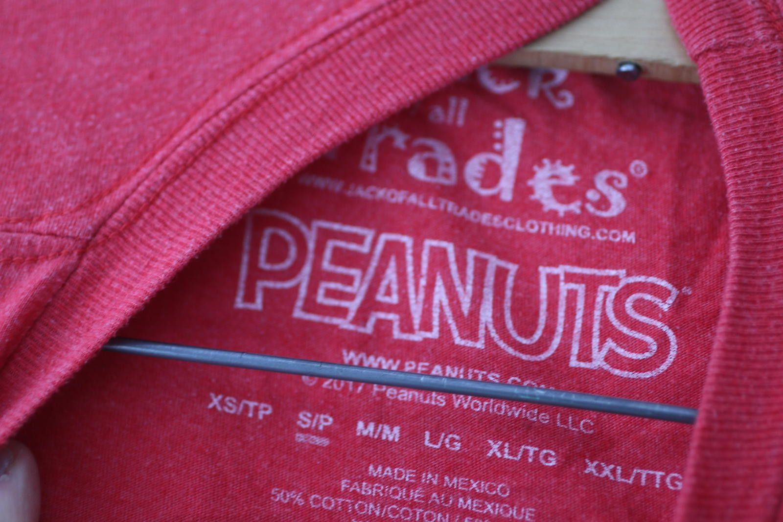 Other Red Snoopy Drink Up Peanuts Tee Small T-Shirt w/ 'Drink Up!' Size ONE SIZE - 7 Thumbnail