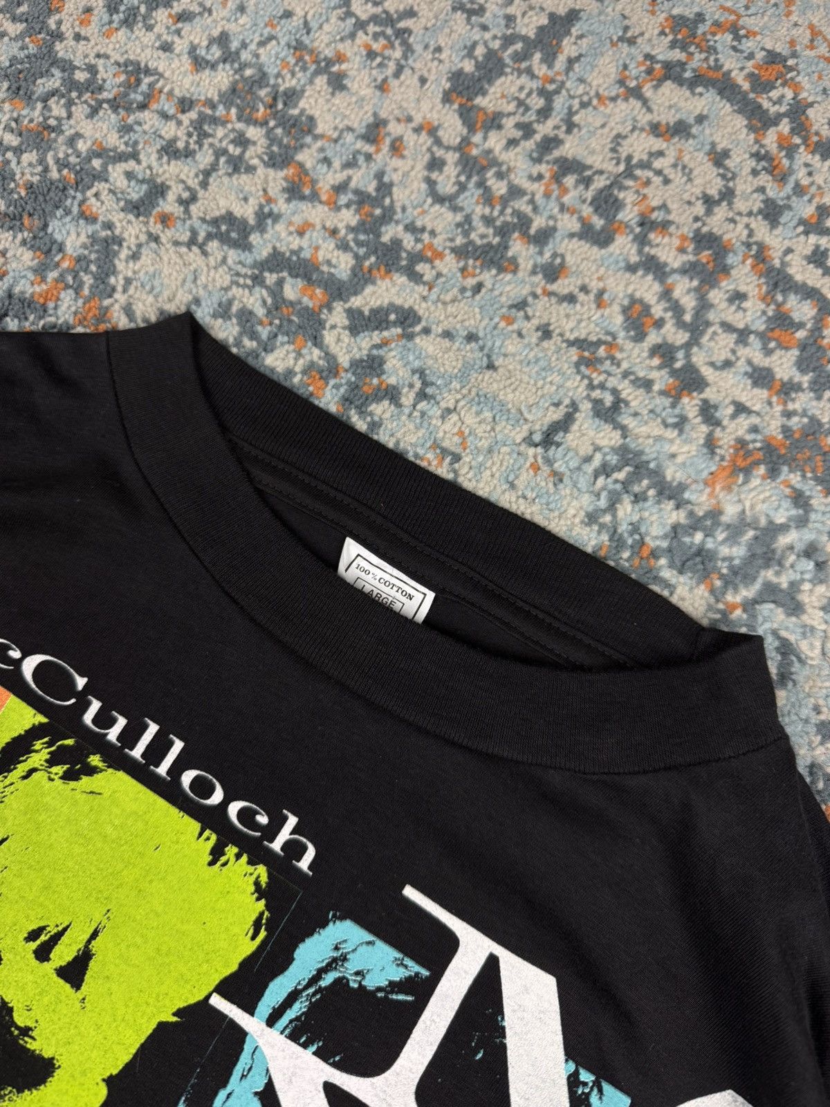 Band Tees Rare Vintage 1992 Ian McCulloh Mysterio graphic band tee Size US XL / EU 56 / 4 - 9 Thumbnail