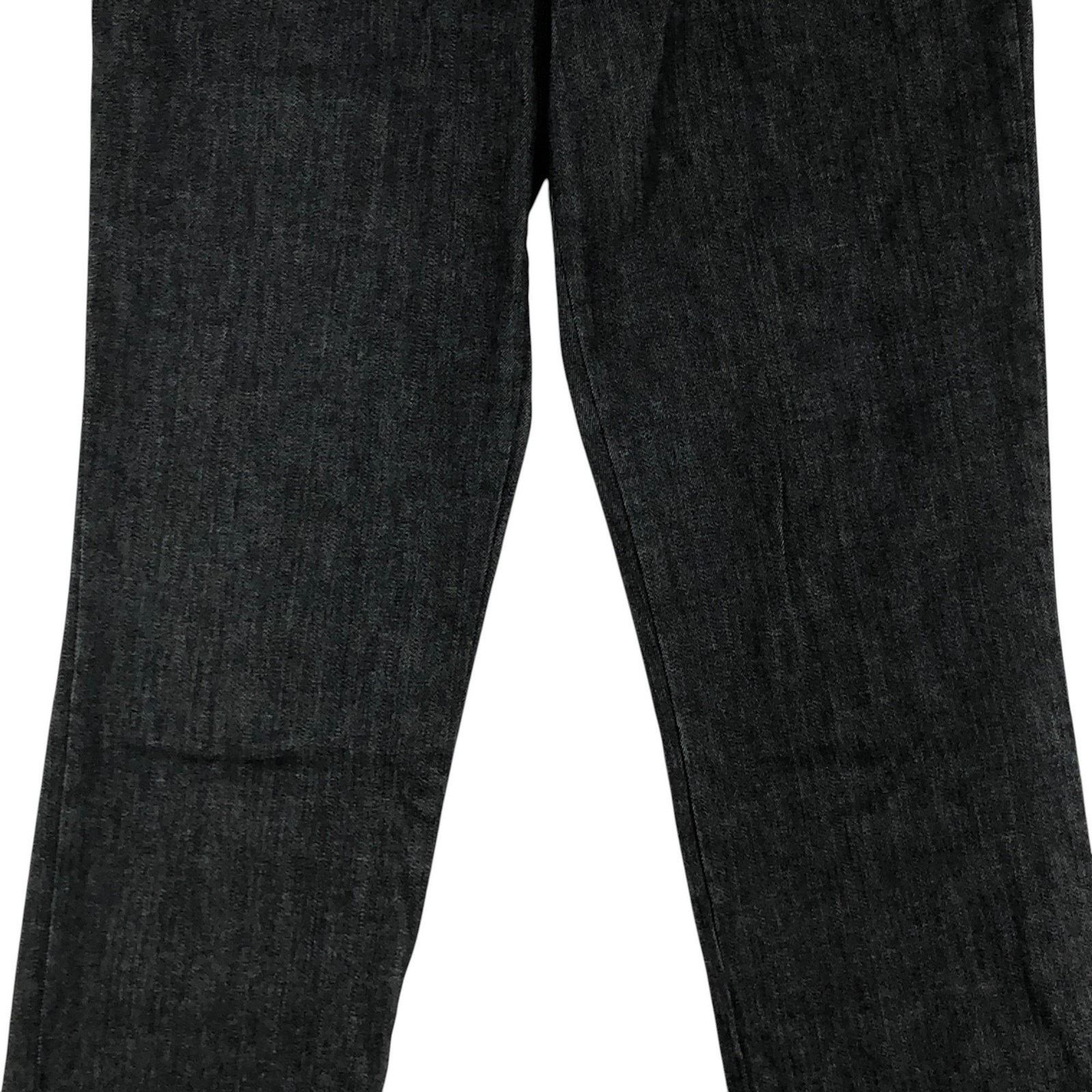 Escada Escada Jeans 38 Black Straight Leg Stretch Pants Modern Fit Size 32" / US 10 / IT 46 - 3 Thumbnail