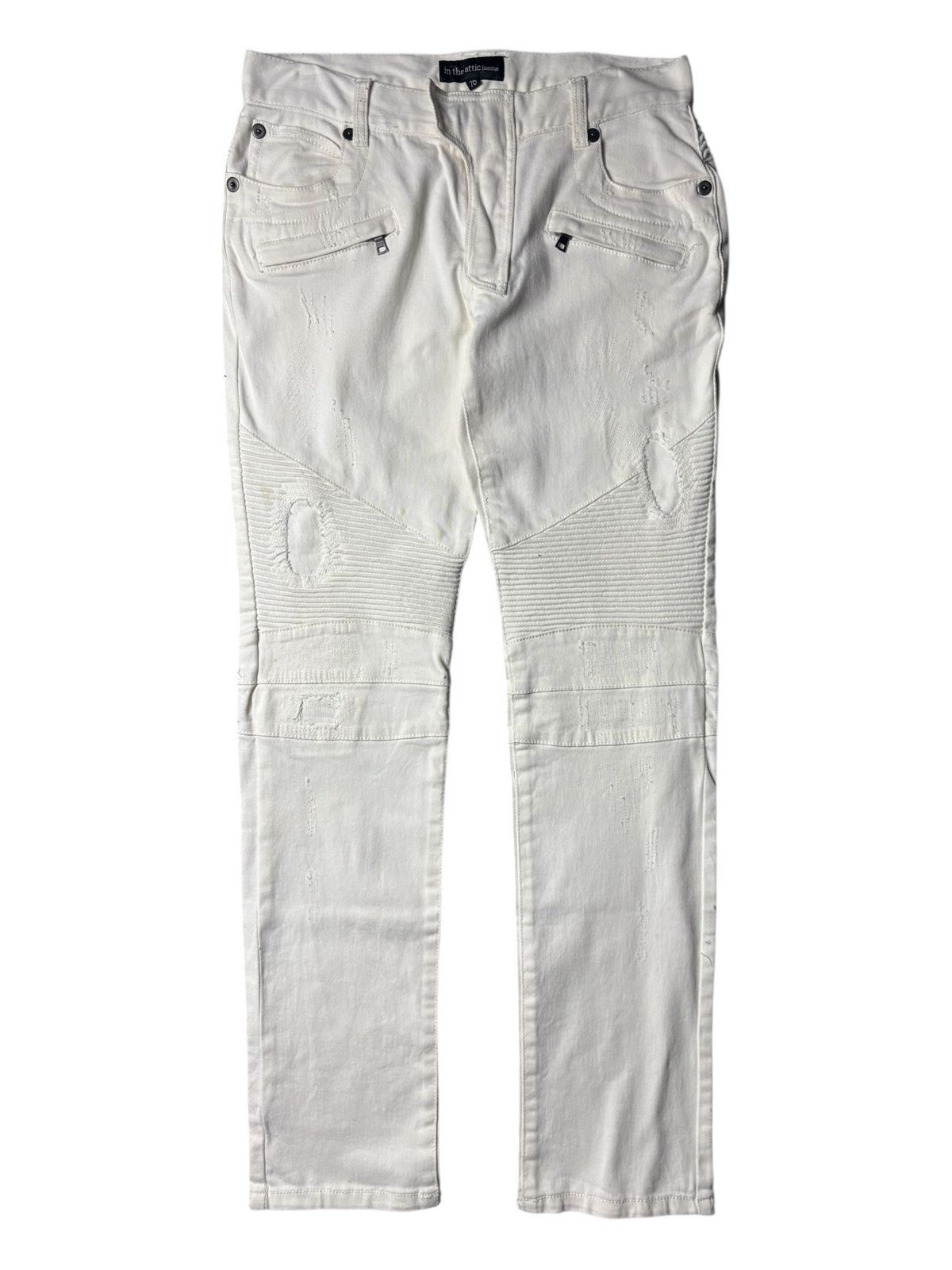In The Attic In The Attic Homme Biker Jeans Balmain Decarnin Style Size US 28 / EU 44 - 1 Thumbnail