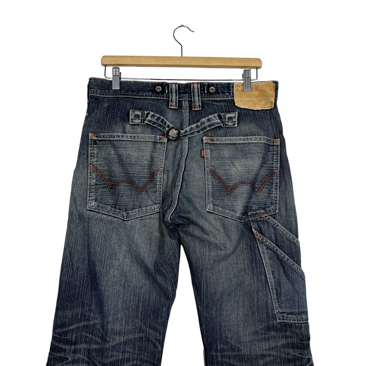 Japanese Brand Vintage Edwin Lot 405 Distressed Denim Jeans Size 32" / US 10 / IT 46 - 9 Thumbnail