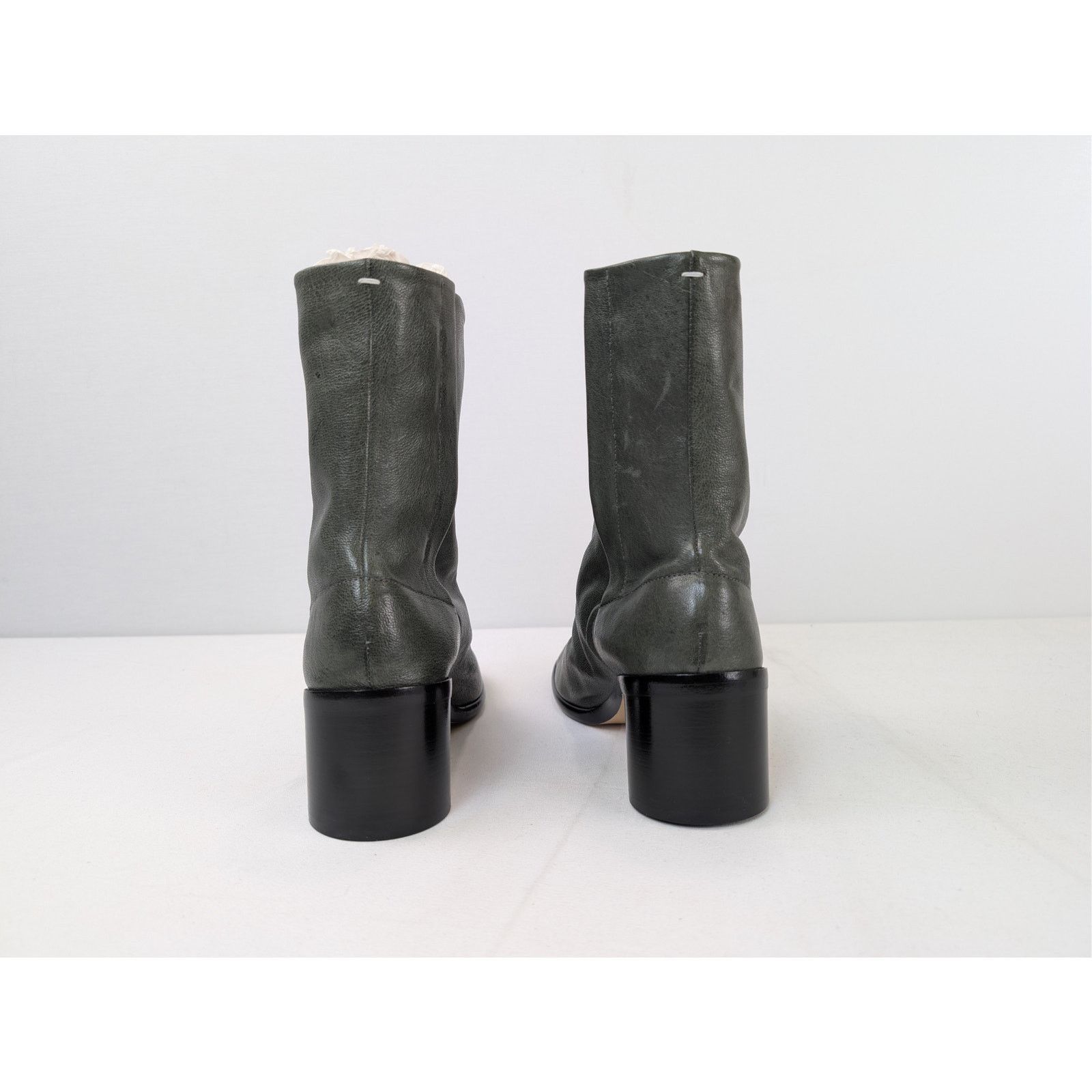 Maison Margiela o1rshd1 Tabi High Boots in Green 44 Size US 11 / EU 44 - 11 Thumbnail