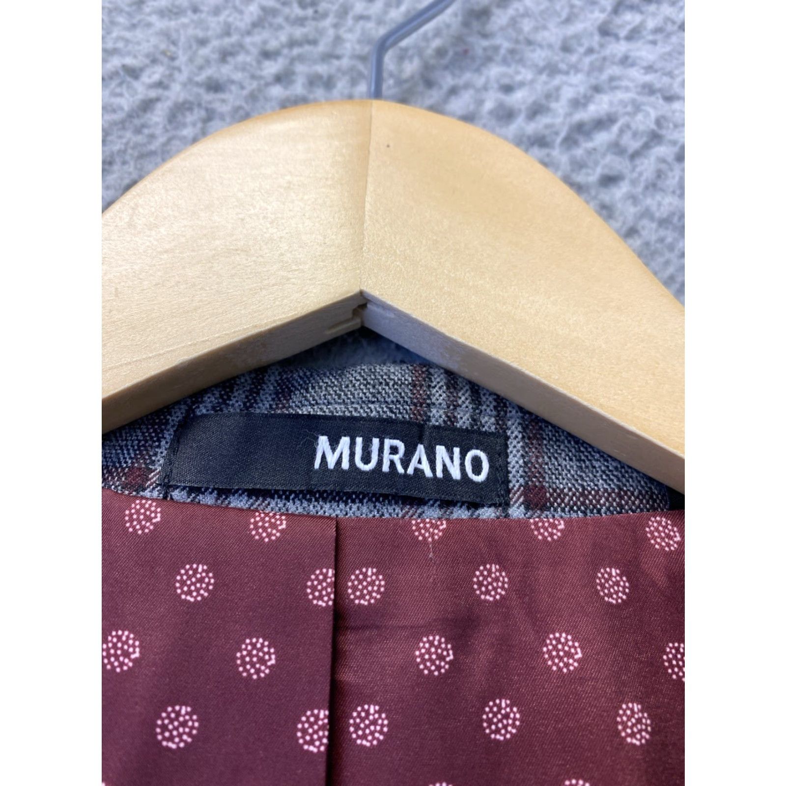 Murano Murano Rugby Blazer Jacket Polo Tweeted Glen Plaid 42R 135-8 Size US L / EU 52-54 / 3 - 3 Thumbnail