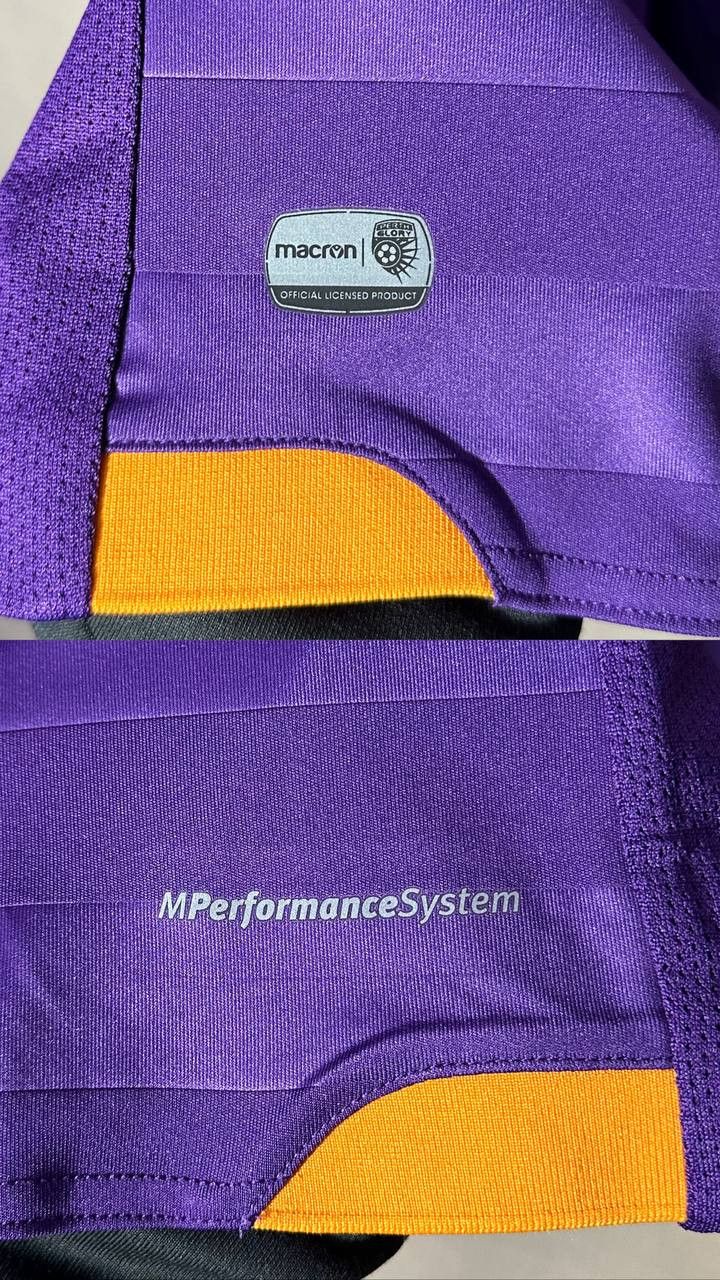 Macron PERTH GLORY 2020 2021 Home Football Shirt Jersey Macron Size US L / EU 52-54 / 3 - 2 Thumbnail