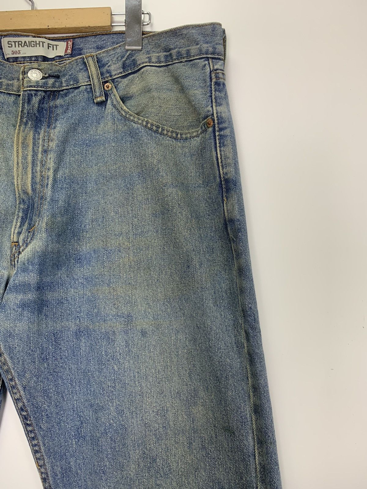 Levi's Vintage Clothing × Vintage Vintage 505 Levis Denim Size US 36 / EU 52 - 3 Thumbnail