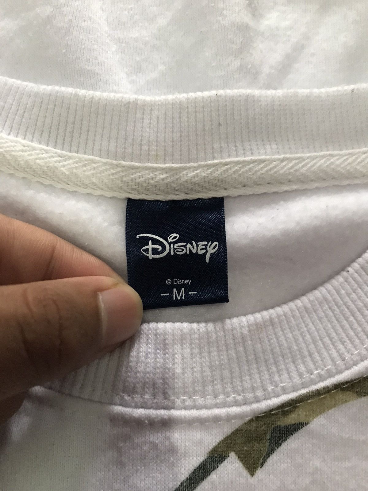 Disney Mickey Mouse Big Logo Sweatshirt Size M Size US M / EU 48-50 / 2 - 3 Thumbnail