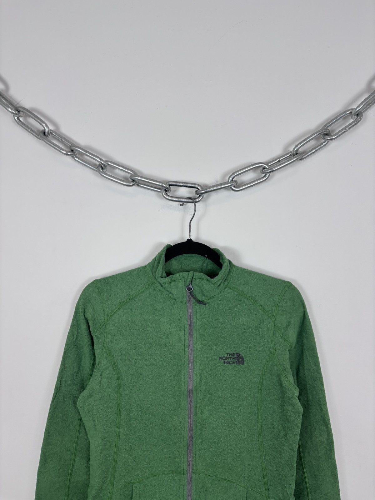 The North Face The North Face Women’s Green Full Zip Fleece Jacket Size S / US 4 / IT 40 - 2 Thumbnail