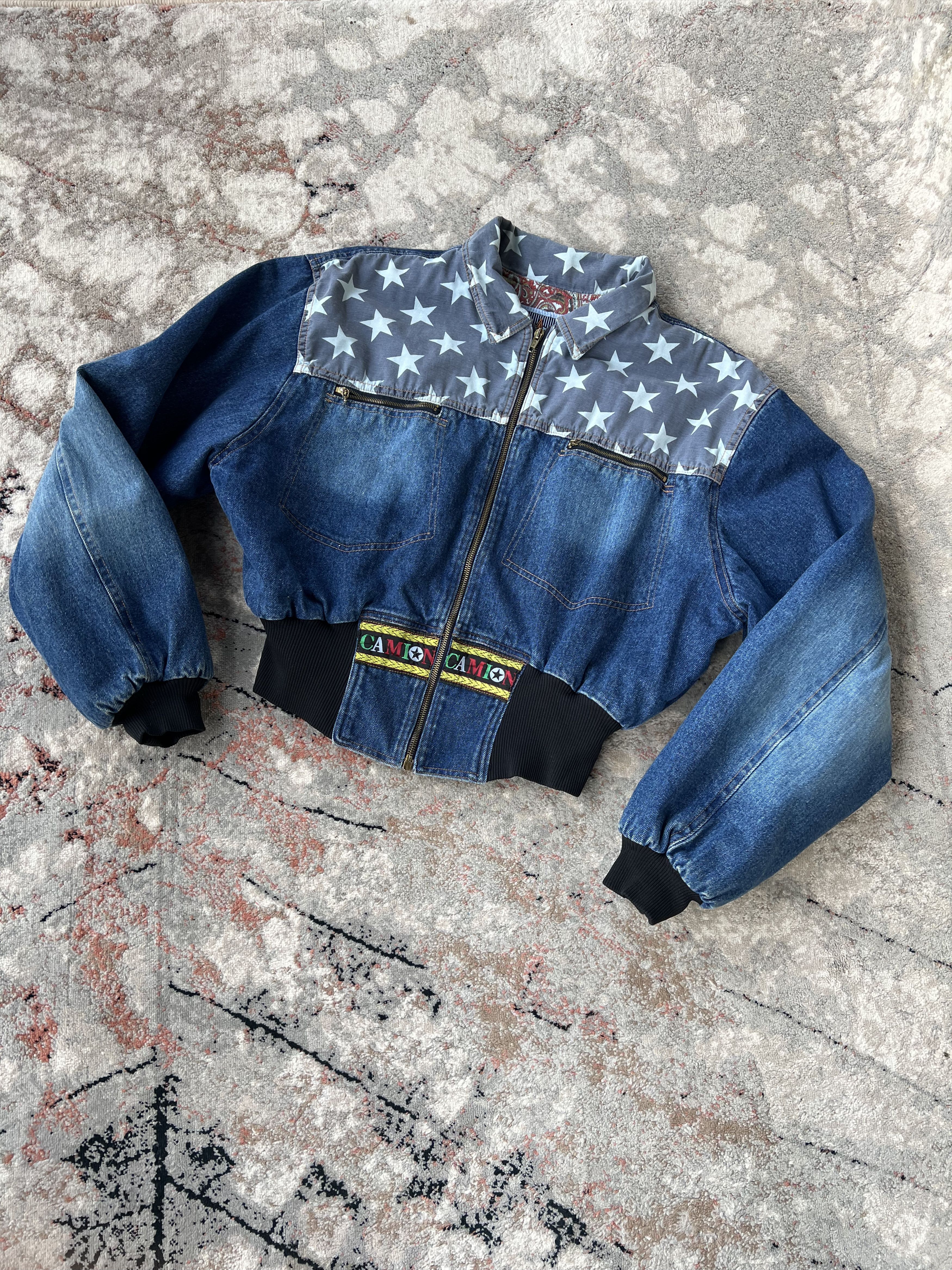 Vintage Camion Vintage Denim Jacket Size XL / US 12-14 / IT 48-50 - 1 Thumbnail