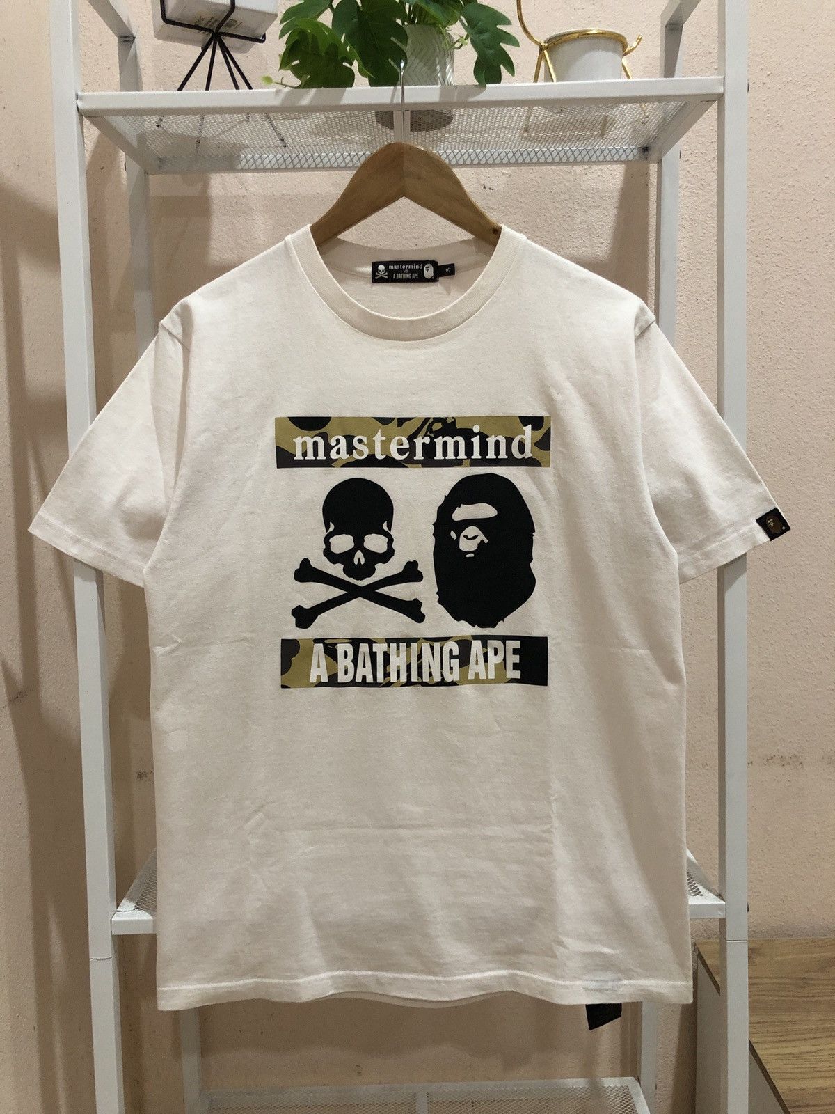 Bape × Mastermind Japan Bape x Mastermind 1st Camo Logo Tee Size US S / EU 44-46 / 1 - 1 Thumbnail