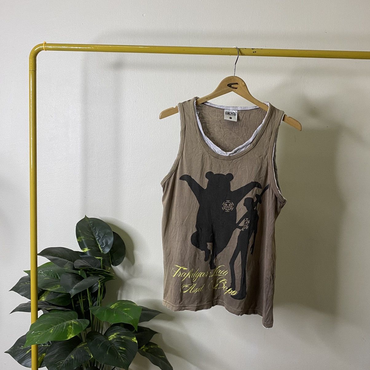 One Piece Vintage Y2K One Piece Anime Double Layer Tank Top Size US M / EU 48-50 / 2 - 1 Thumbnail