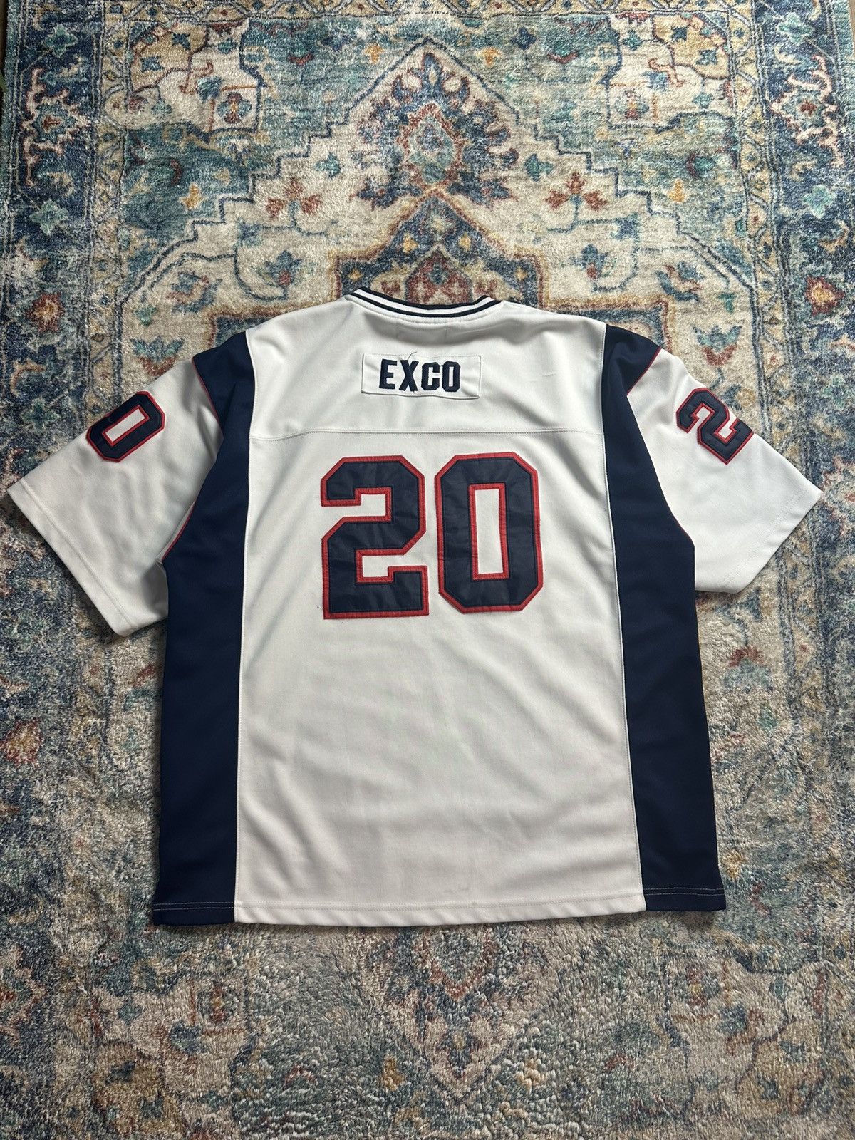 Vintage Vintage Y2K Exco New York Pullover Baseball Jersey Size XL Size US XL / EU 56 / 4 - 2 Thumbnail