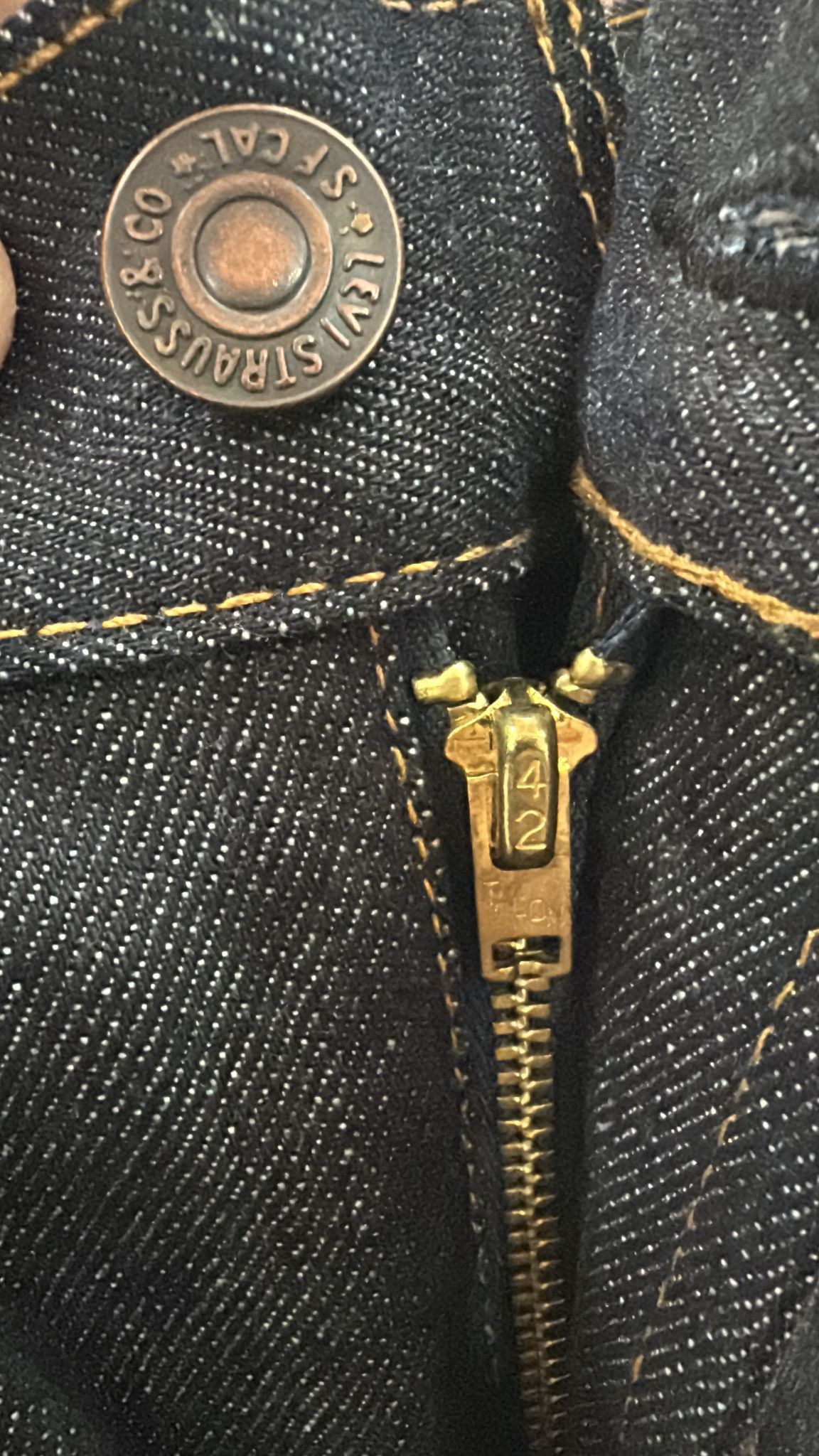 Levi's Vintage Clothing LVC Levi's Vintage Clothing 1967 505-0217 Selvedge Jeans RAW Size US 28 / EU 44 - 4 Thumbnail
