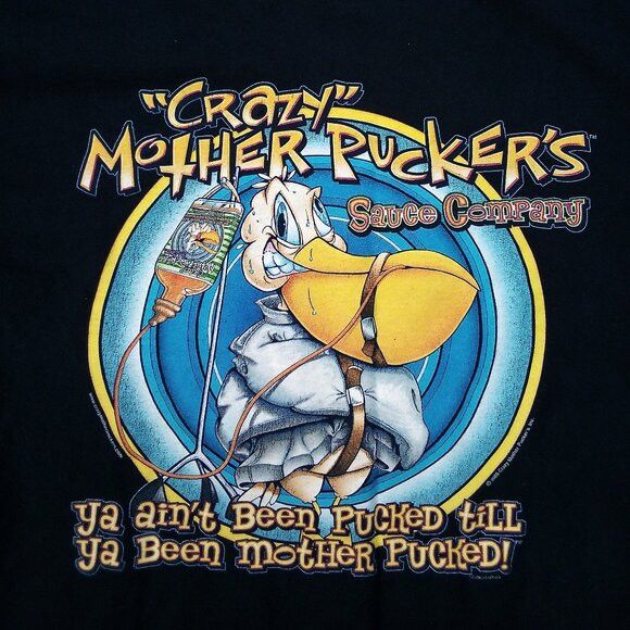 Vintage Vintage Crazy Motherpucker's Sauce Company T-Shirt Size US L / EU 52-54 / 3 - 1 Thumbnail