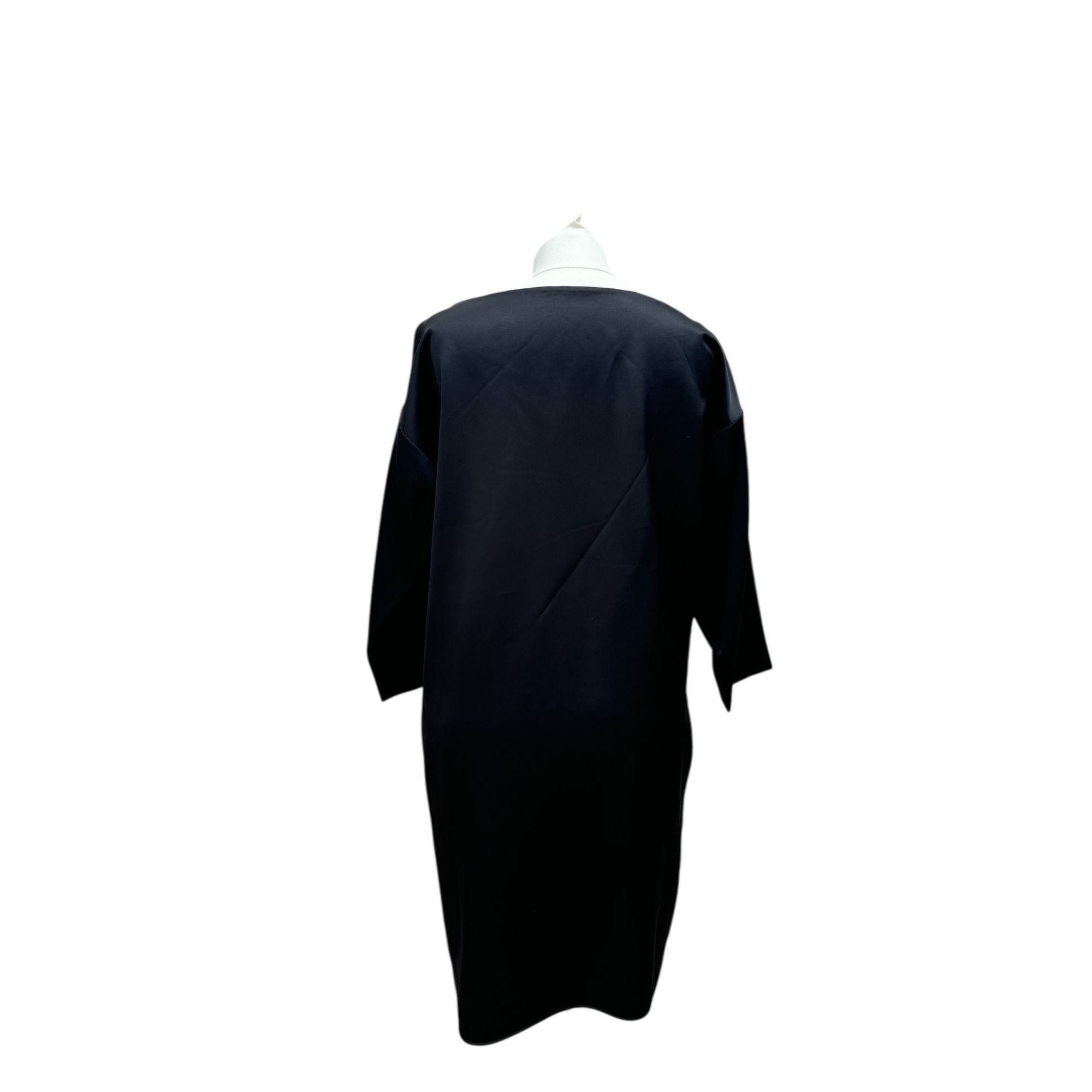 Celine Phoebe Philo Black Viscose Dress Size S / US 4 / IT 40 - 4 Thumbnail