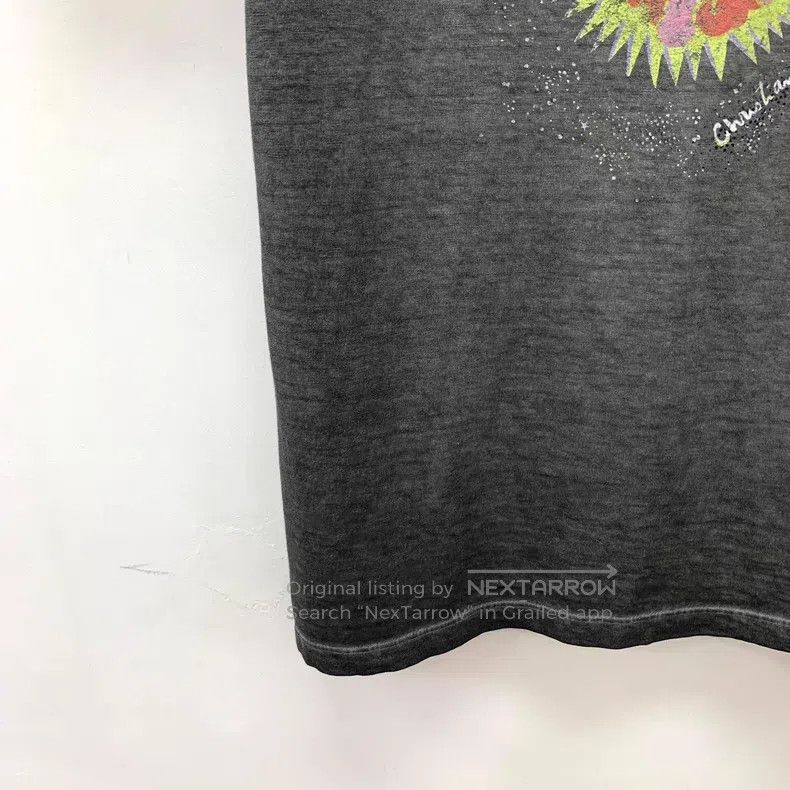 Dior Dior Black and gray volcano pattern printed cotton round-n Size M / US 6-8 / IT 42-44 - 4 Thumbnail