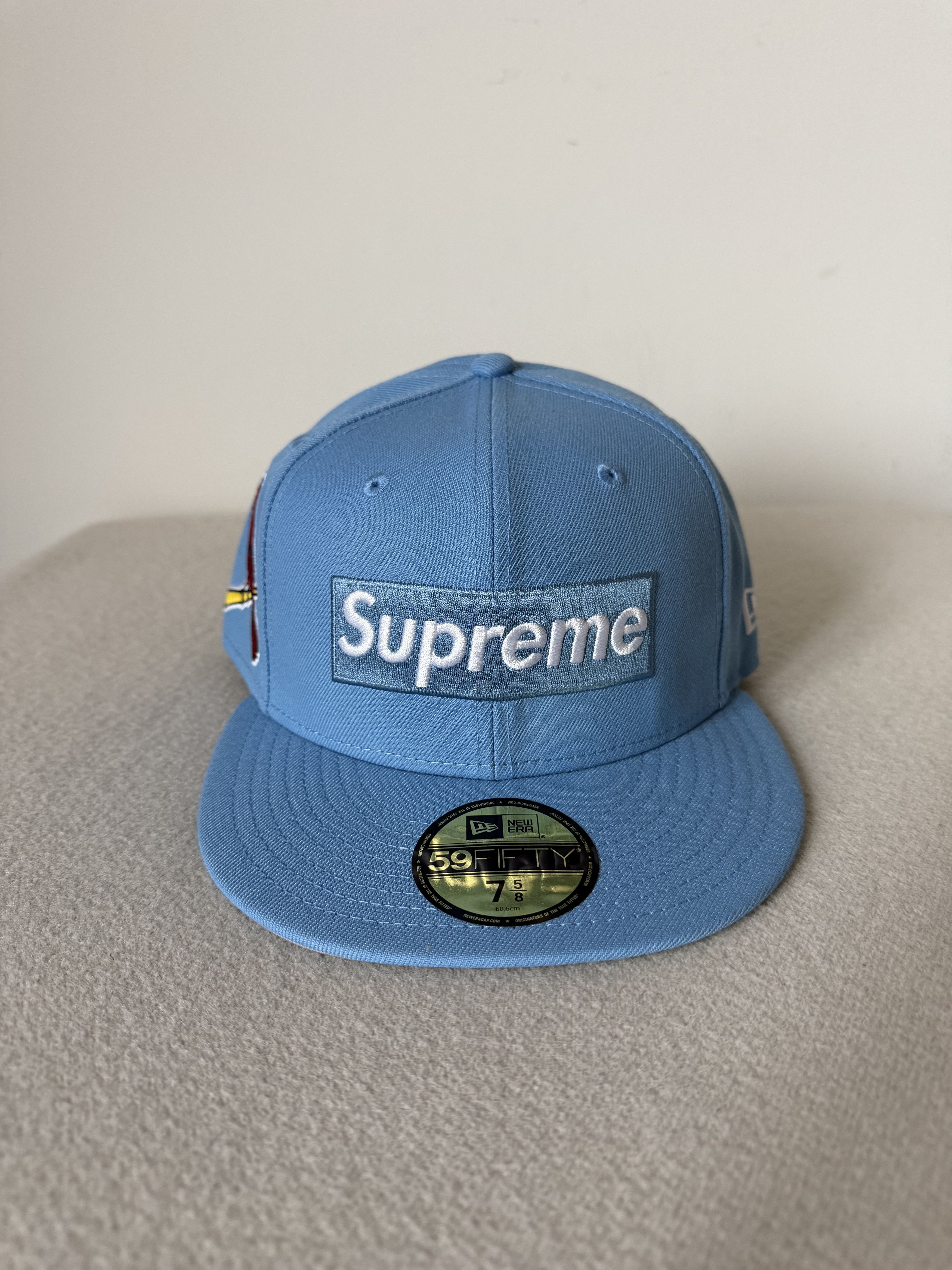 MLB × New Era × Supreme 7 5/8 Supreme New Era St. Louis Cardinals Box Logo 59FIFTY Size ONE SIZE - 2 Thumbnail