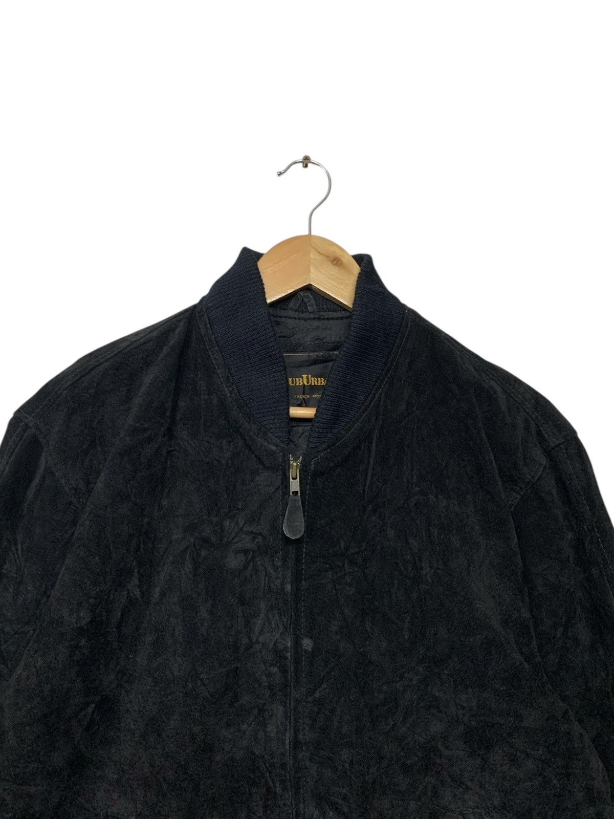 Leather Vintage 90's Suburban French Mode PigSkin Leather Jacket Size US M / EU 48-50 / 2 - 5 Thumbnail