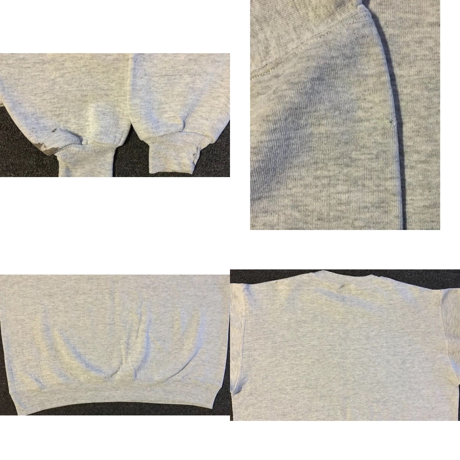 Vintage VINTAGE USMC Sweatshirt S Boxy Gray 80s Navy Marine Corps Pullover Hoodie Mens Grunge/Retro 90s College USA Size US S / EU 44-46 / 1 - 8 Thumbnail