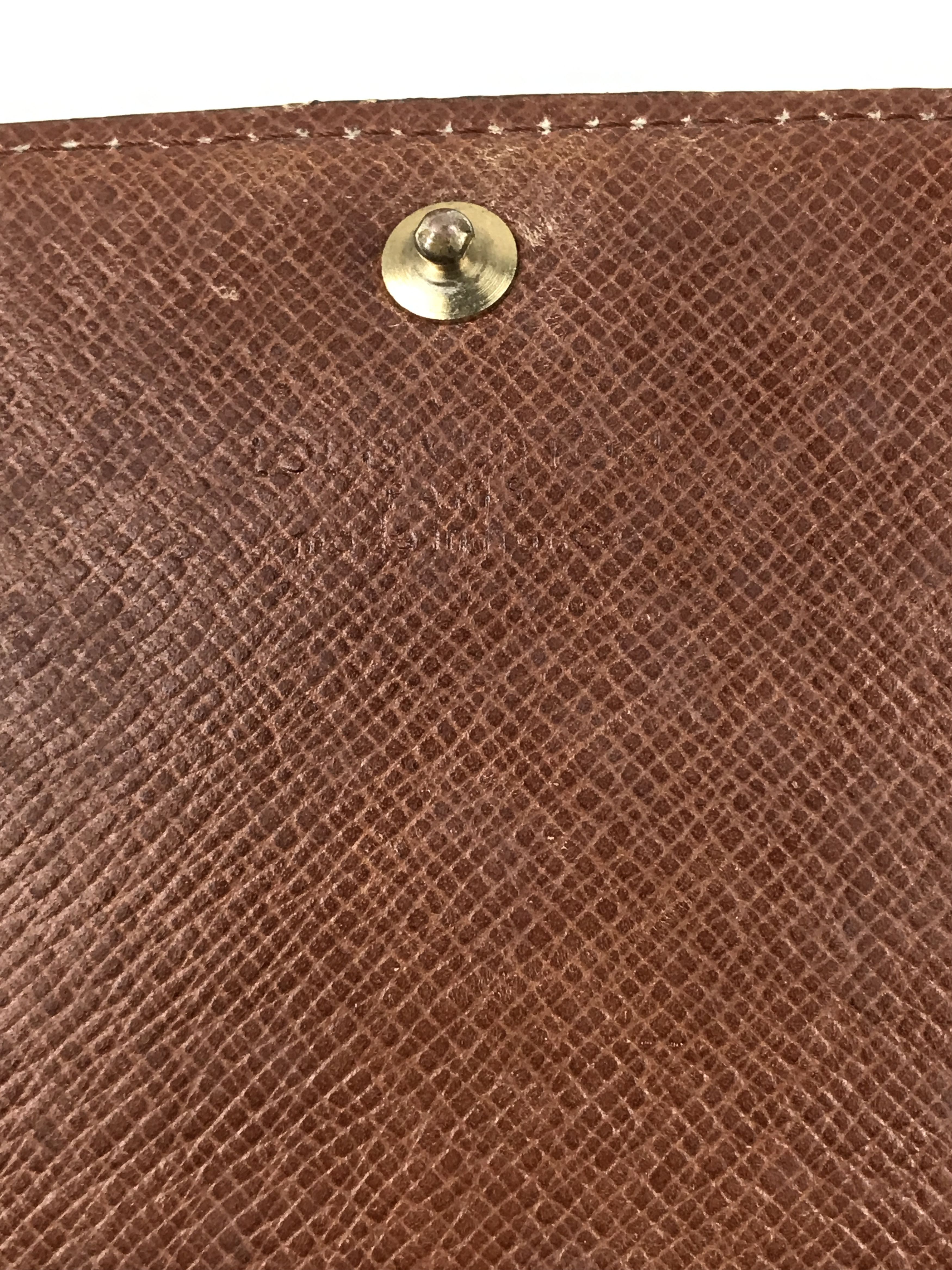 Louis Vuitton × Vintage Louis Vuitton Monogram Portefeuille Monnaie Tresor Wallet Size ONE SIZE - 11 Thumbnail