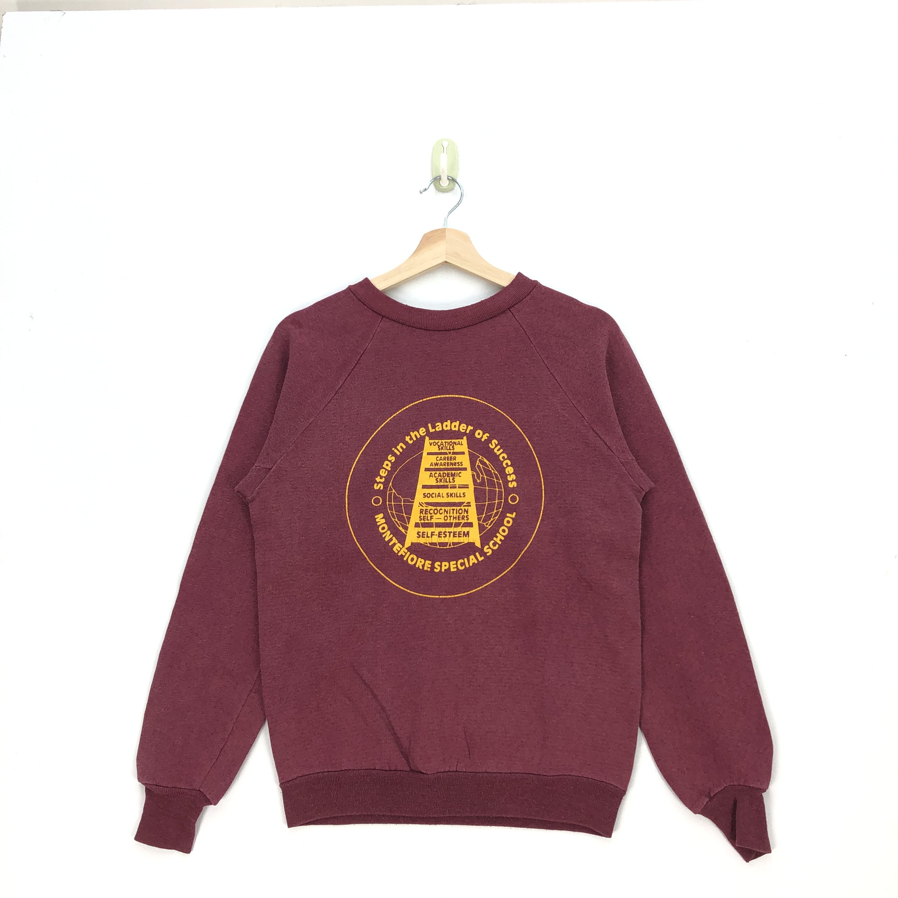 Other Vintage Ladder of Success Sweatshirt Novelty Sweater Size US S / EU 44-46 / 1 - 1 Thumbnail