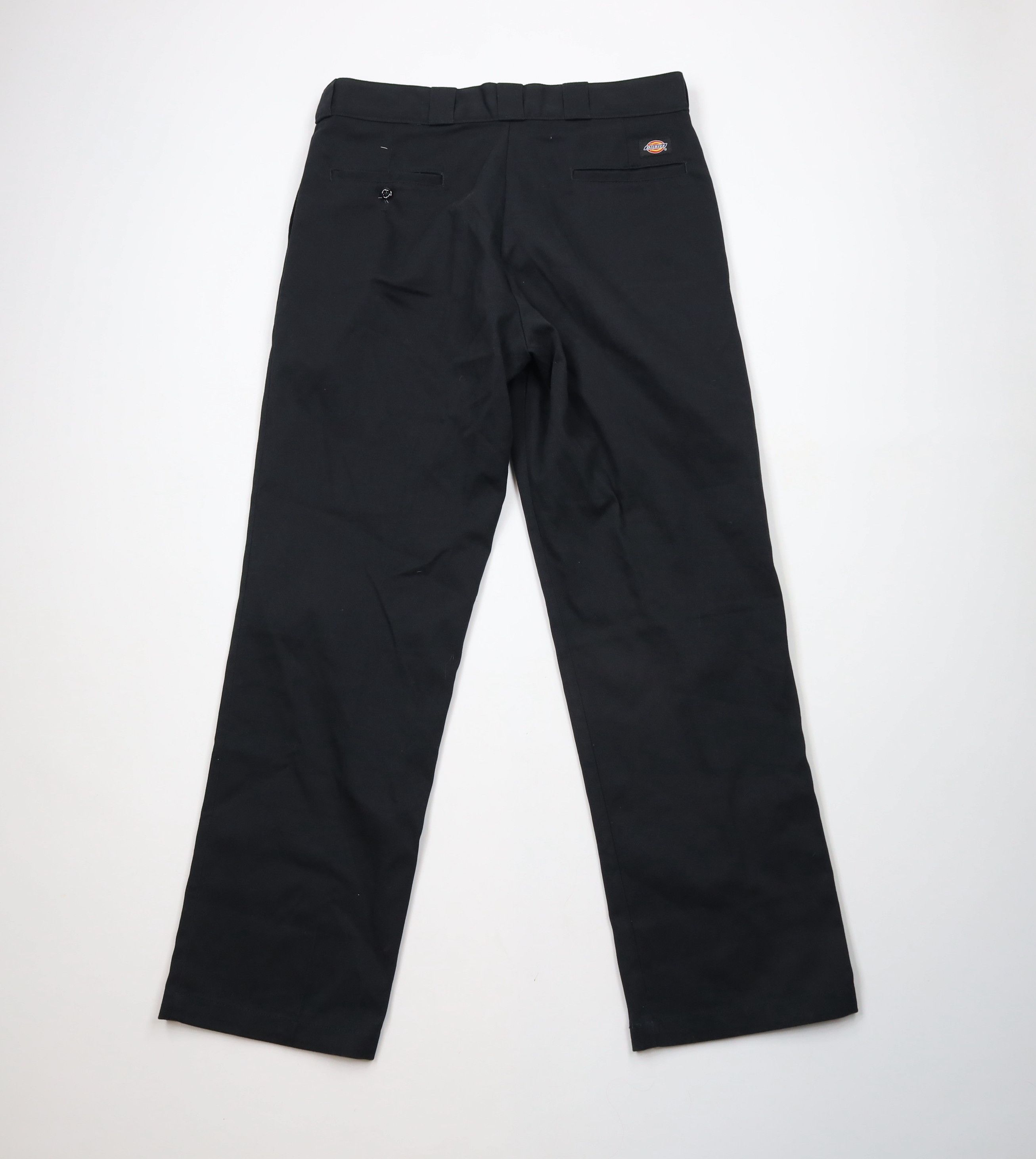Dickies × Vintage Vintage Y2K Dickies Spell Out Wide Leg Workwear Pants Black Size US 36 / EU 52 - 10 Thumbnail