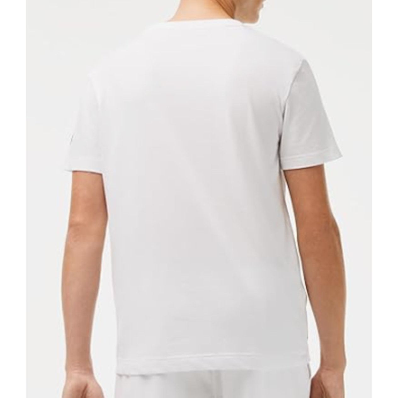 Lacoste Lacoste Men's Sport Novak Djokovic Printed T-Shirt White 2XL Size US XXL / EU 58 / 5 - 4 Thumbnail