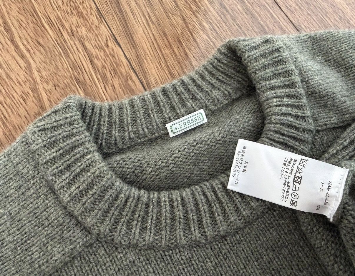 A.PRESSE A.PRESSE Pullover Sweater J6 Size US M / EU 48-50 / 2 - 3 Thumbnail