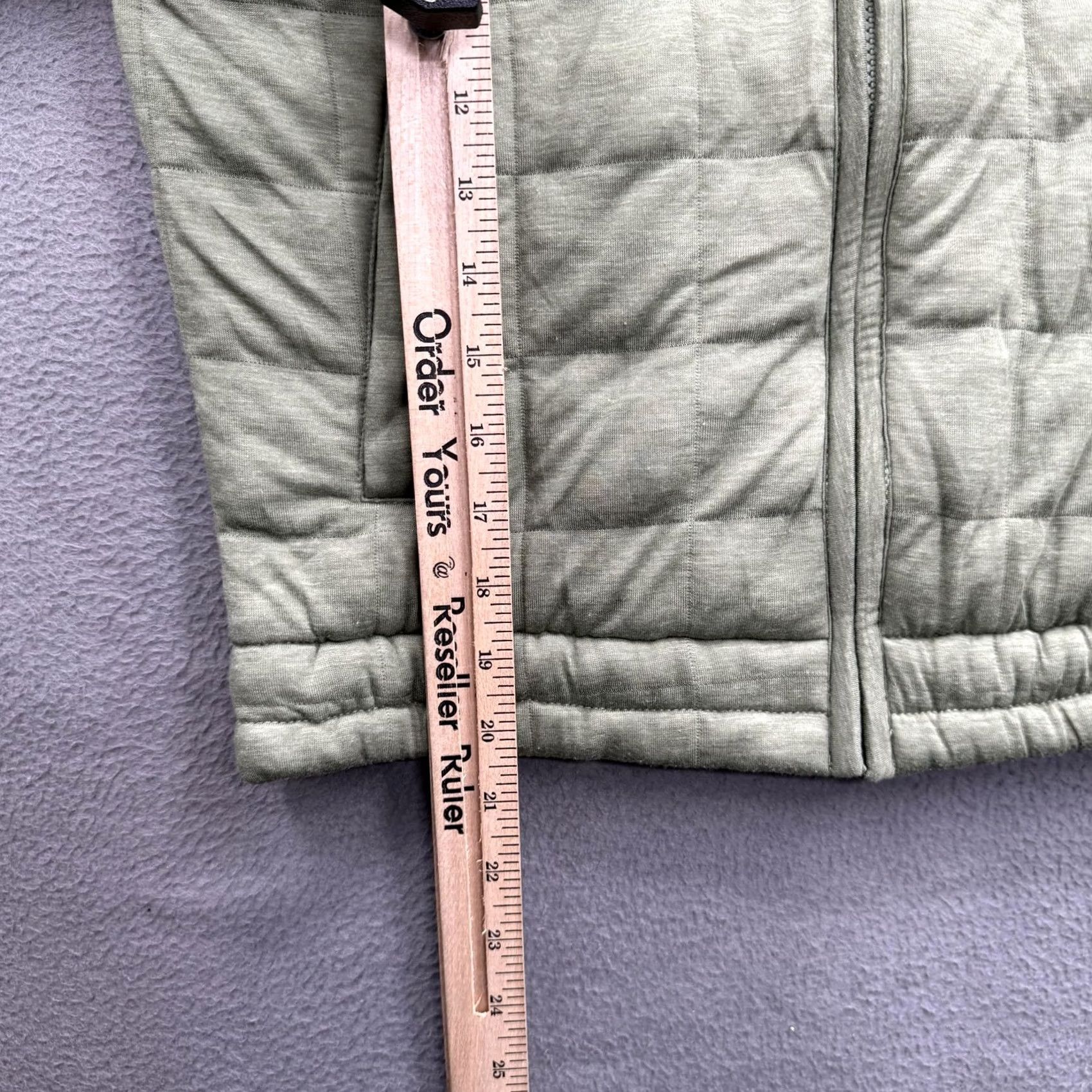 Marine Layer Marine Layer Jacket Women Small Green Quilted Puffer Full Zip Lined Soft Size S / US 4 / IT 40 - 5 Thumbnail