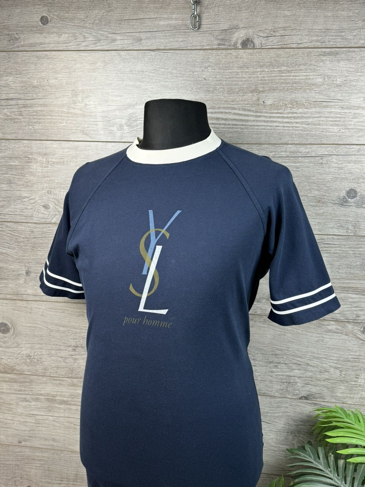 Yves Saint Laurent YSL Tee Yves Saint Laurent T-shirt Rare Vintage size M Size US M / EU 48-50 / 2 - 10 Thumbnail