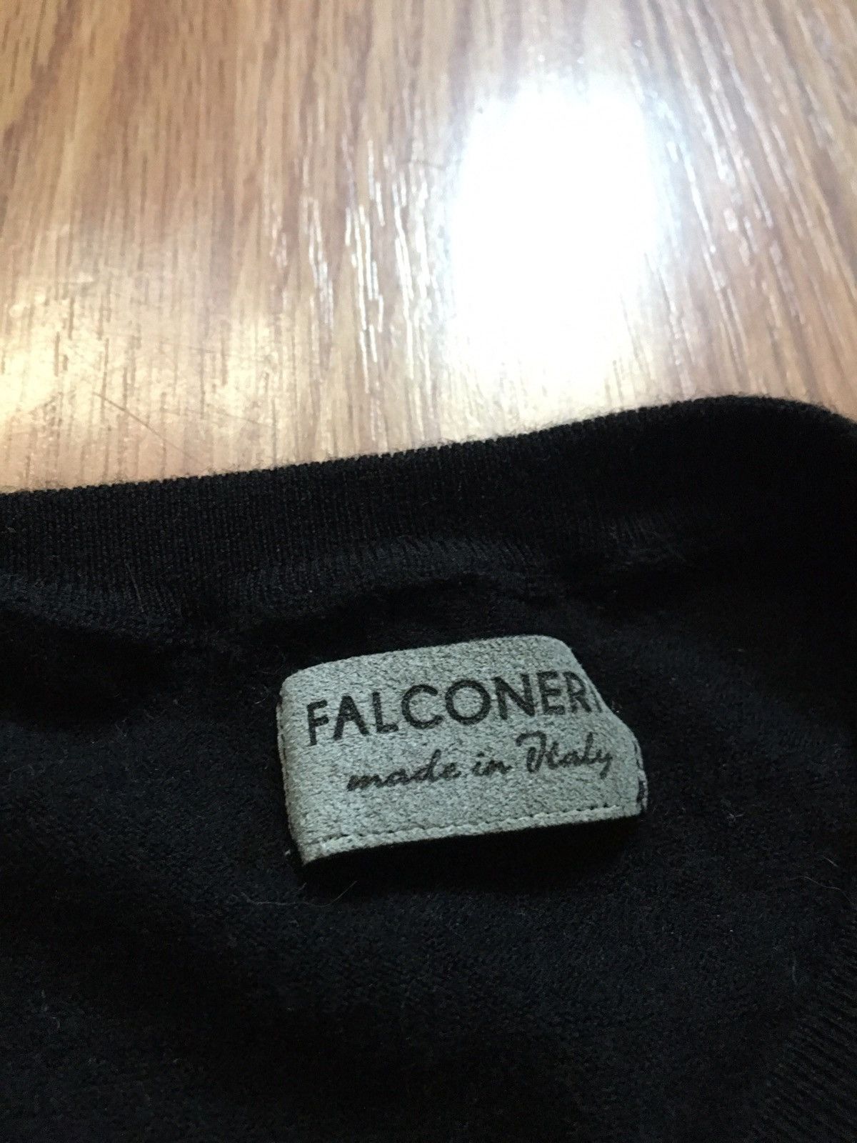 Other FALCONERI Italy Black Wool Blend Sweater Size M / US 6-8 / IT 42-44 - 8 Thumbnail