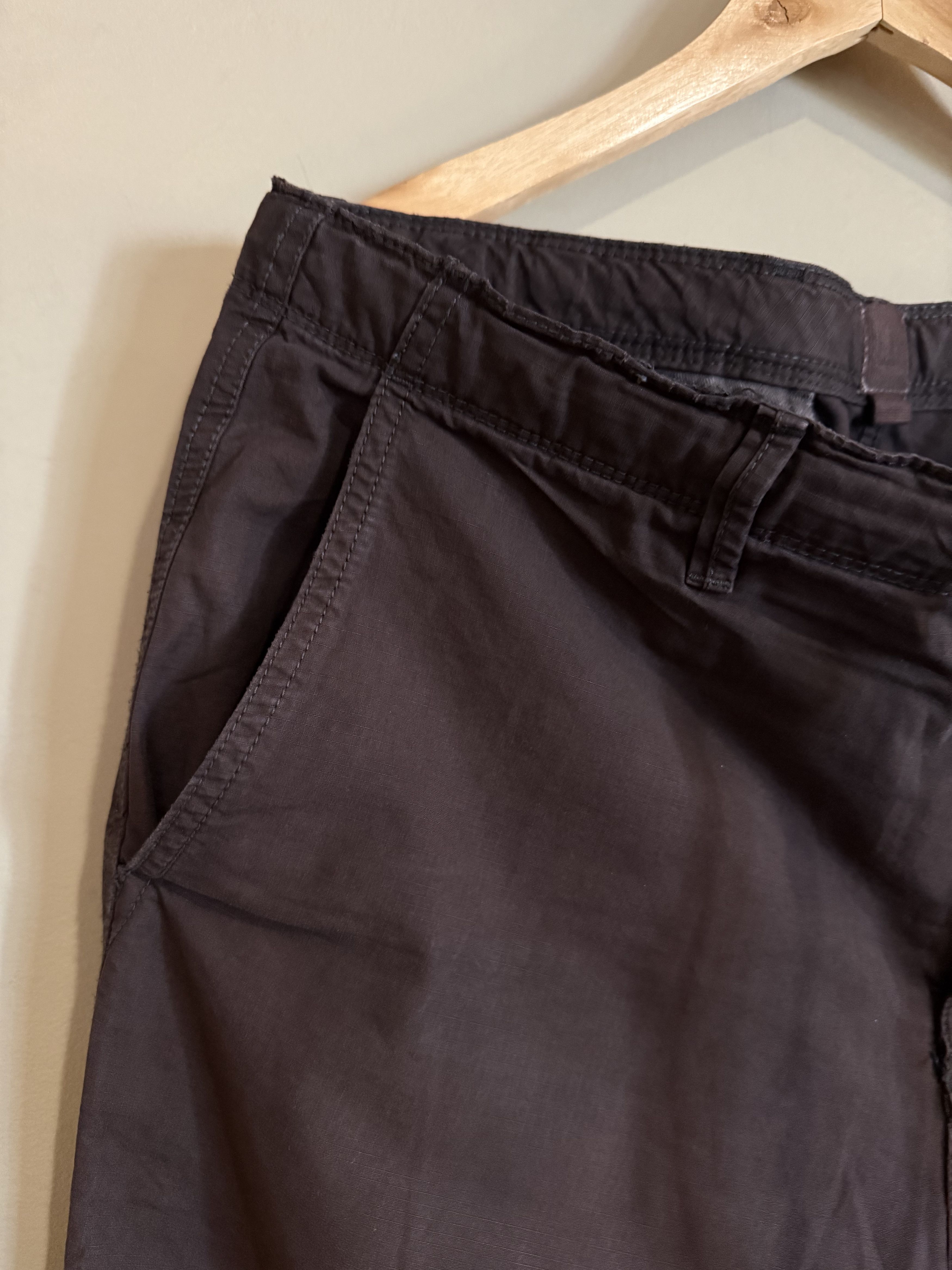Gap Gap Brown/Plum Cotton Drawstring Pants, Men's Large Size US 35 - 3 Thumbnail