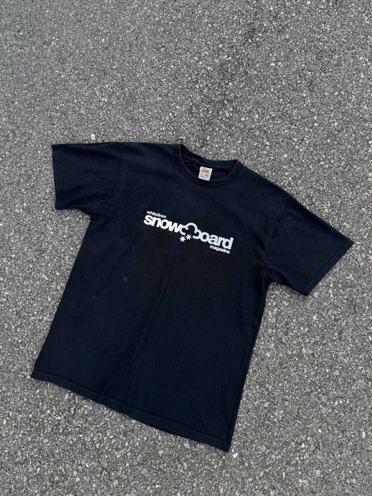 Band Tees × Japanese Brand Snowboard Magazine boxy tees logo vintage 00s rap skate Size US L / EU 52-54 / 3 - 2 Thumbnail