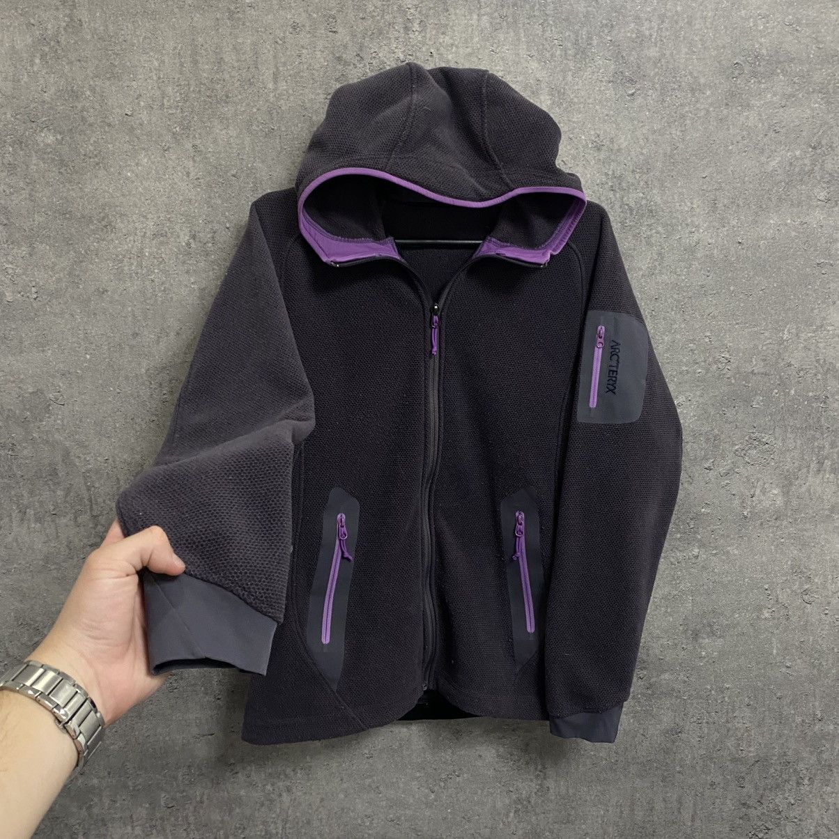 Arc'teryx Vintage Arcteryx Fleece Zip Up Jacket Polartec Size US S / EU 44-46 / 1 - 2 Thumbnail